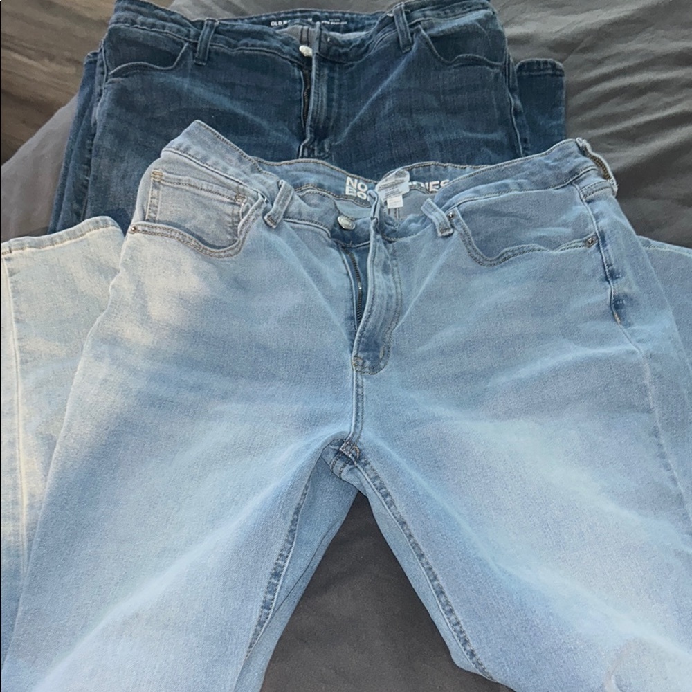 Blue Denim Jeans bundle 2 pair size 14